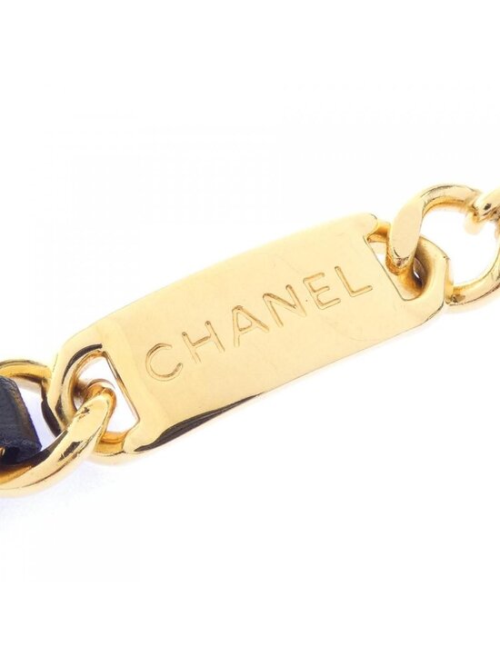 Chanel Vintage Belt Black main image 3